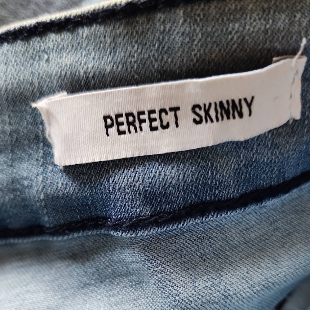 William Rast Perfect Skinny Jeans Size 24 Dark Wash Stretch Denim - Picture 9 of 11
